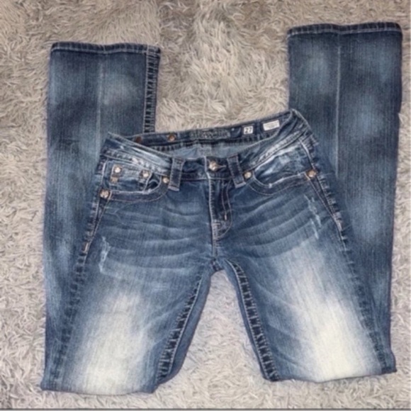 Miss Me Jeans Signature Rise Boot Cut Size 27 - Picture 5 of 11